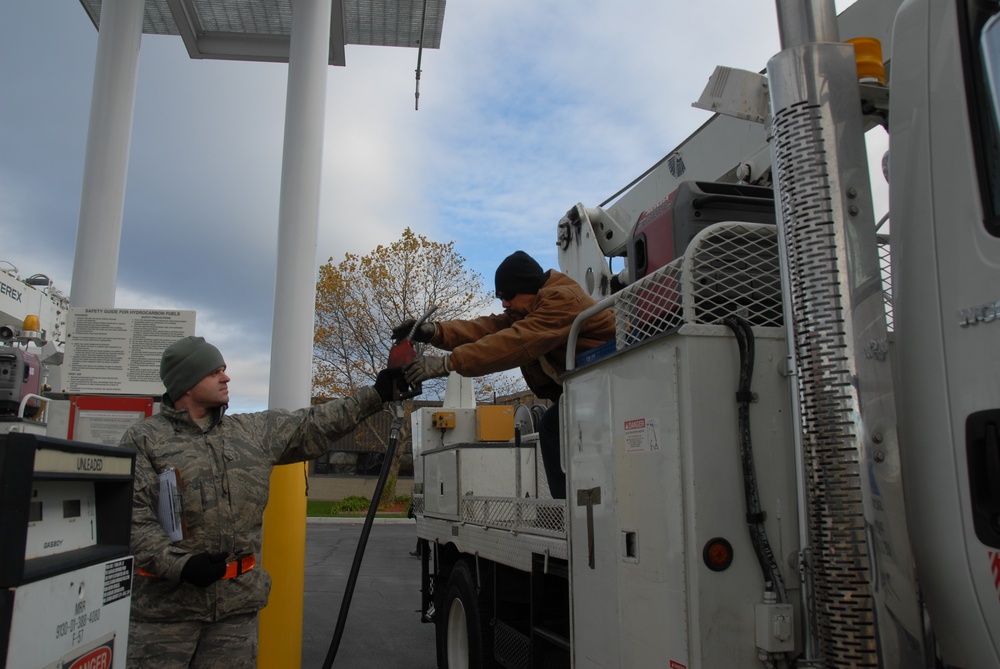 105th Airlift Wing supports Hurricane Sandy Lean Forward relief efforts