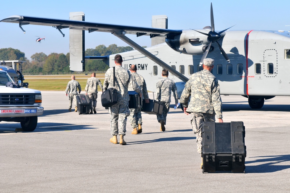 167th Theater Sustainment Command aids in Hurricane Sandy disaster relief