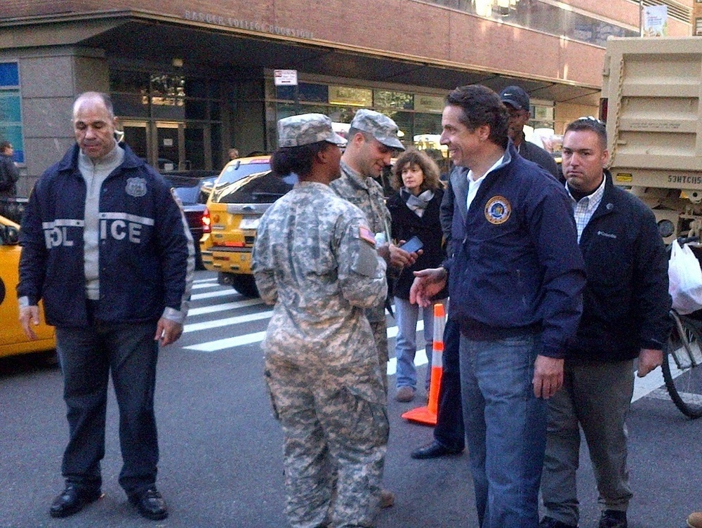 New York National Guard Responds to Hurricane Sandy