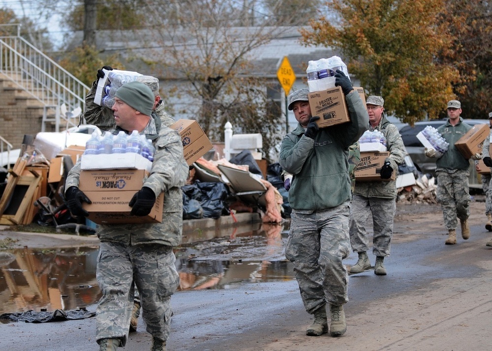 New York Air National Guard responds to Hurricane Sandy