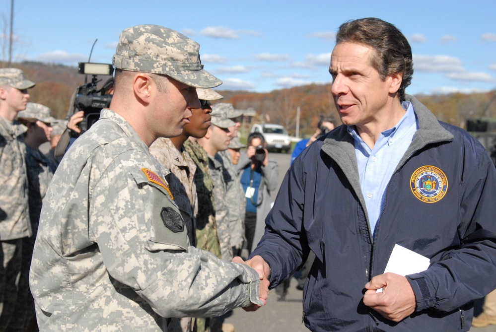 Neighboring states join in New York's Sandy relief effort