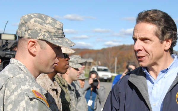 Neighboring states join in New York's Sandy relief effort