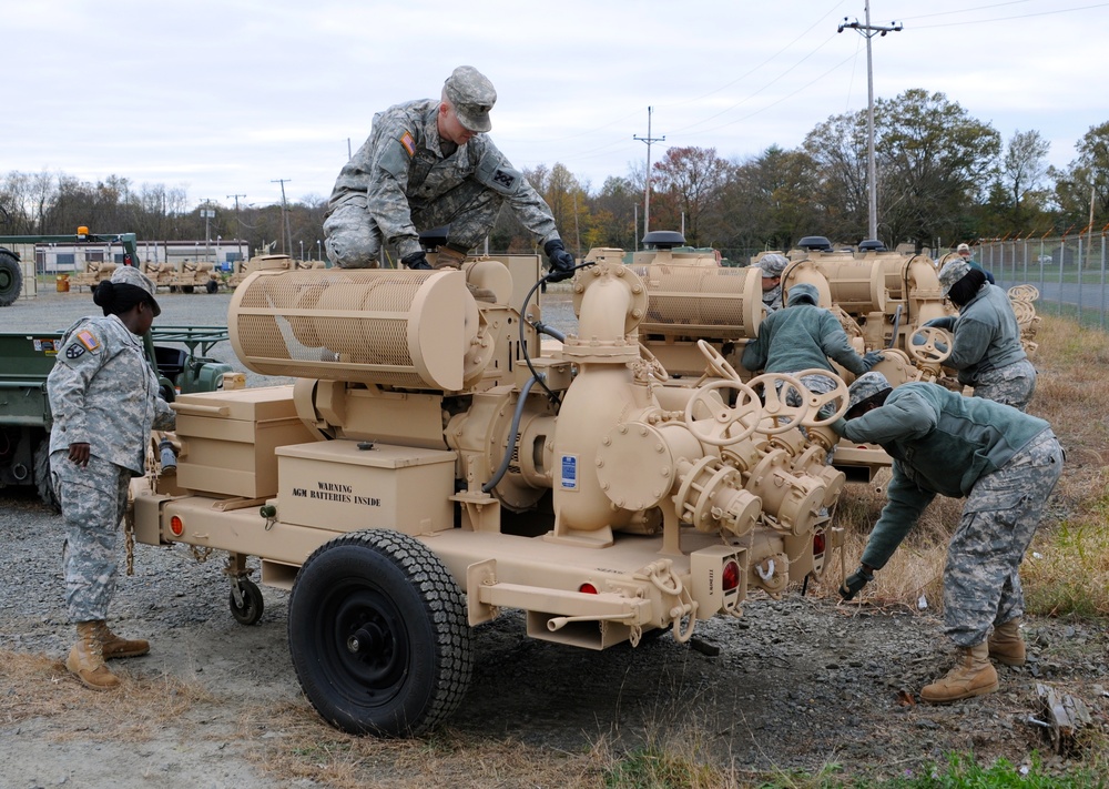 Army Reserve responds to Hurricane Sandy