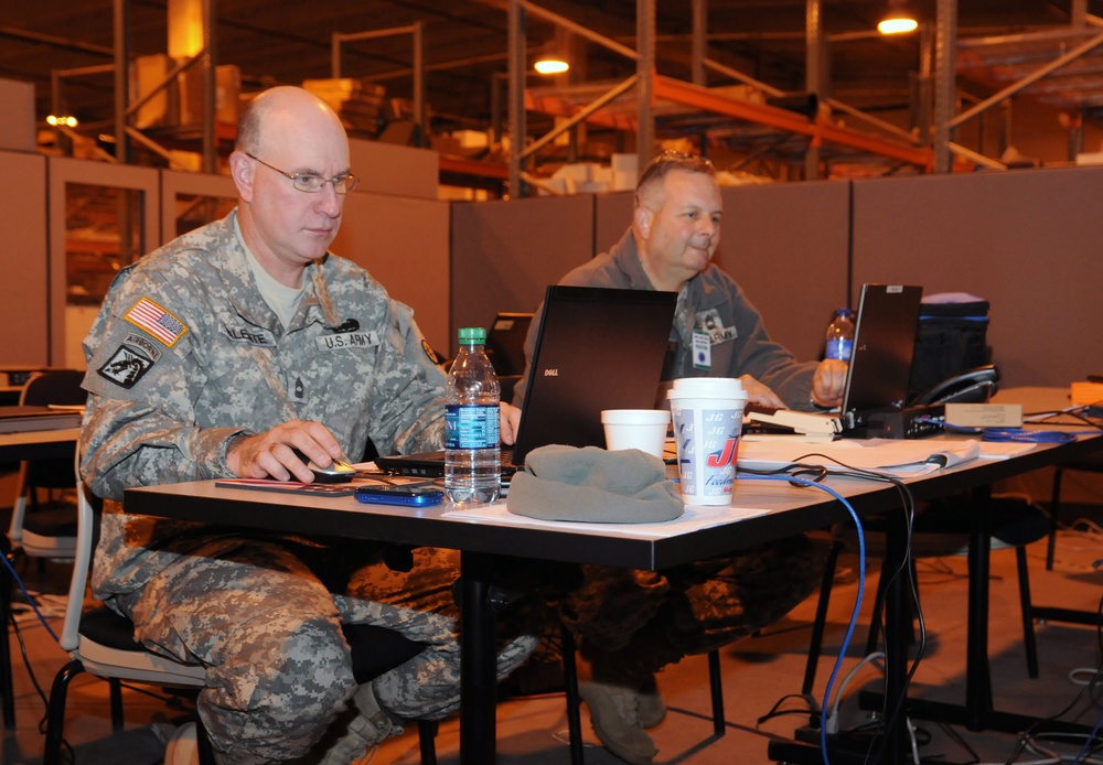 Army Reserve responds to Hurricane Sandy