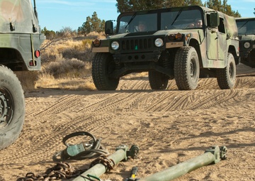 Nevada Guard unit stages tow equipment
