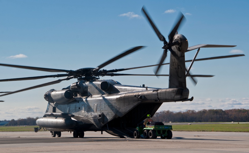 Marines support hurricane relief efforts from JB MDL