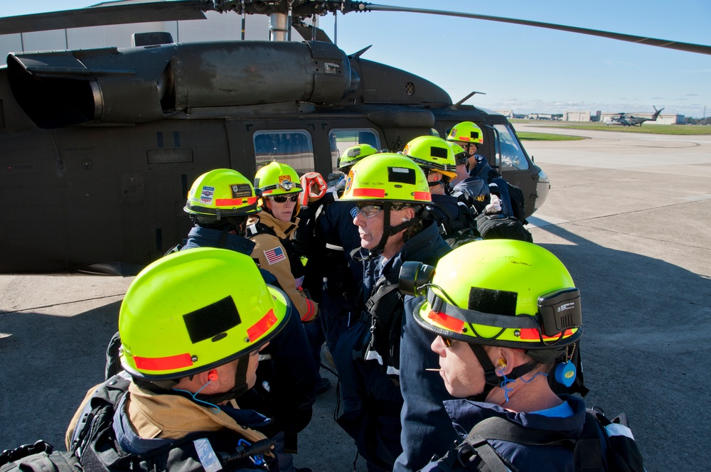 Search, rescue members use JB MDL as launch point