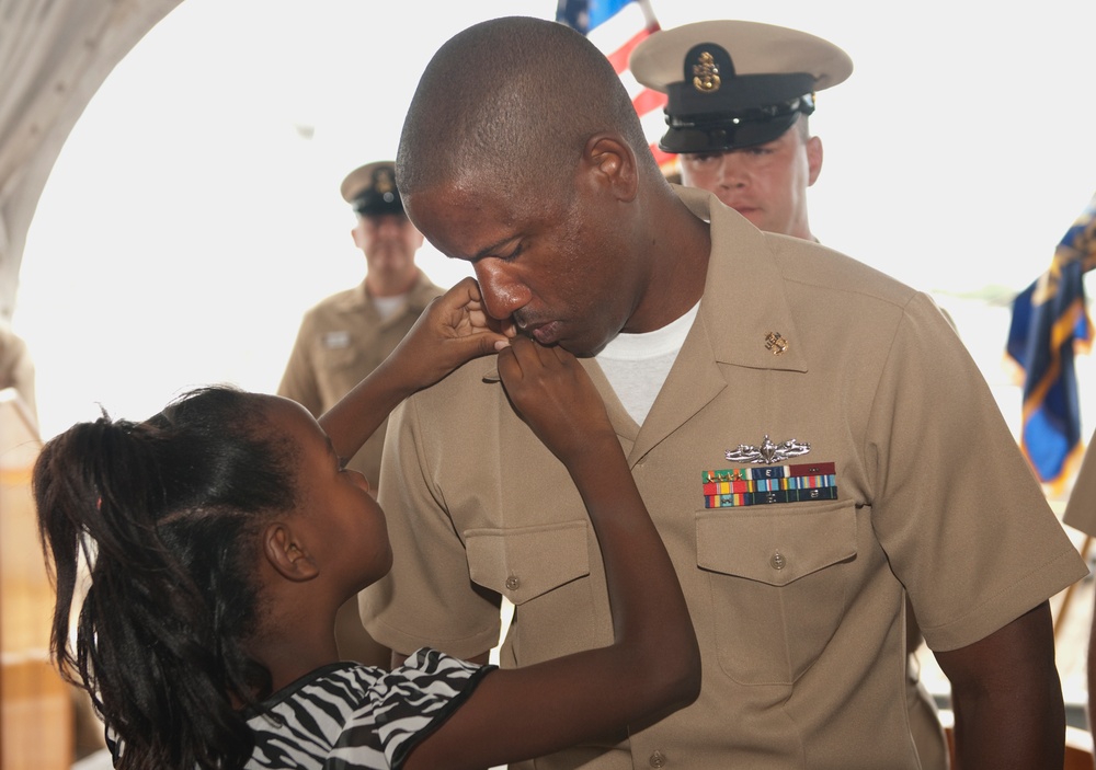 Chief petty officer pinning ceremony