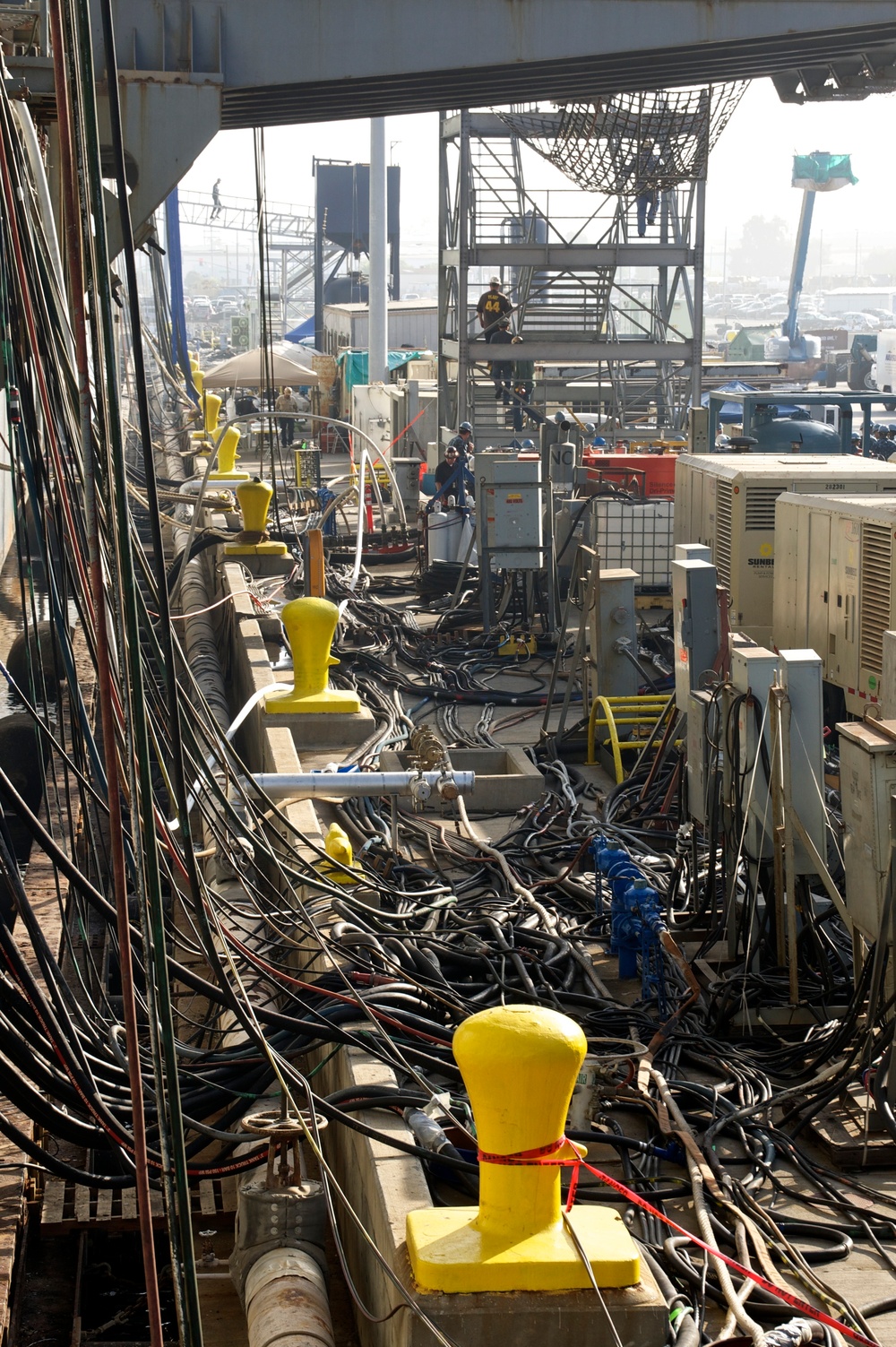 USS Essex undergoes maintenance