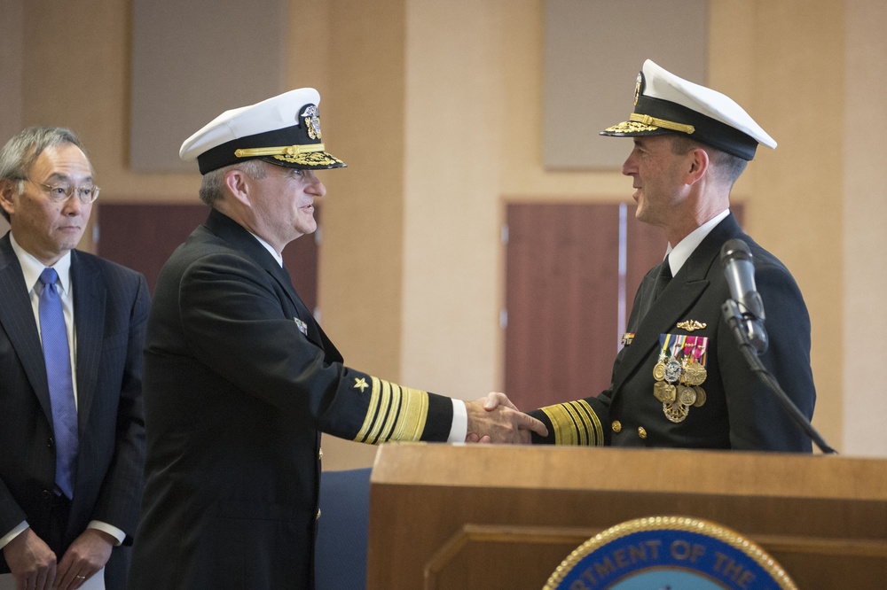 Naval Reactors change of command ceremony