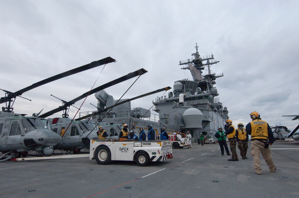 CH-53E Super Stallion aboard USS Wasp