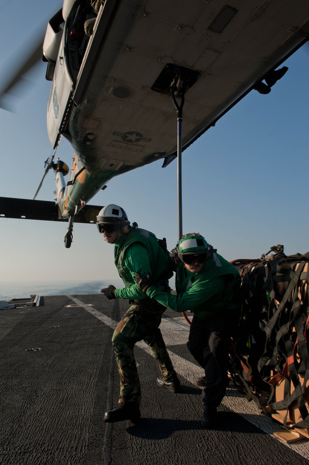 USS John C. Stennis action