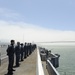 USS Nimitz departs San Francisco