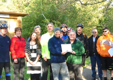Nashville District unveils its newest mountain bike trail at Old Hickory Lake