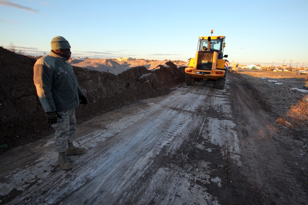 NJ National Guard assist civilian authorities in Hurricane Sandy cleanup