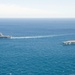 USS Enterprise passes USS Harry S. Truman in the Atlantic