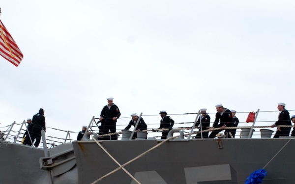 USS James E. Williams returns to Norfolk