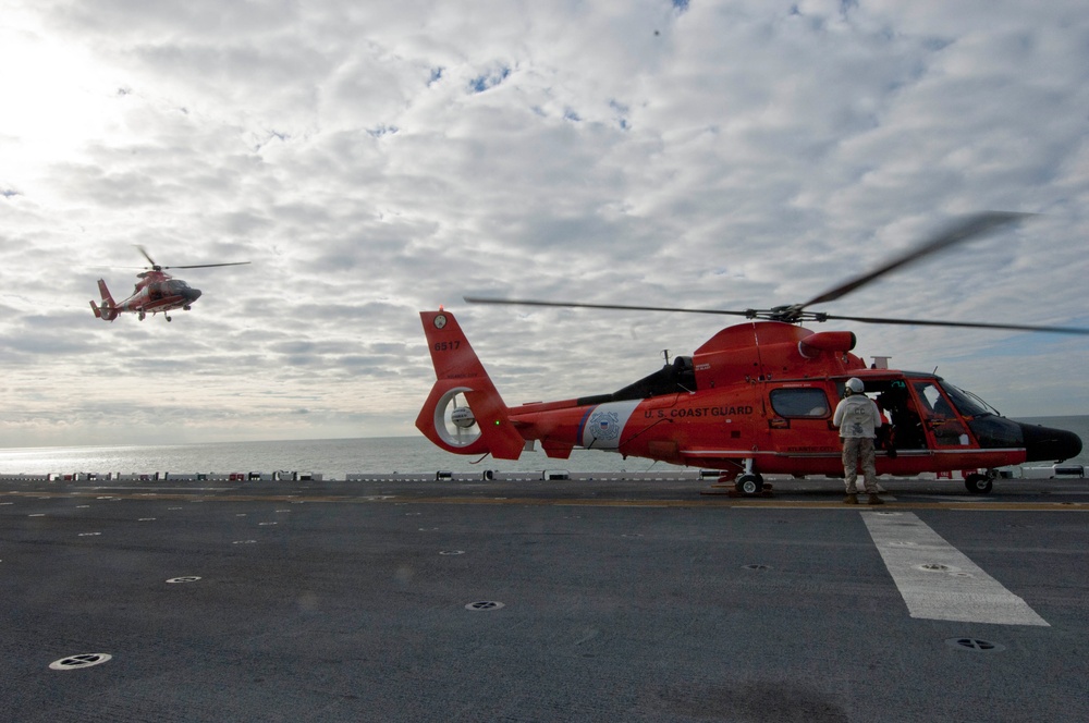 USS Wasp flight deck