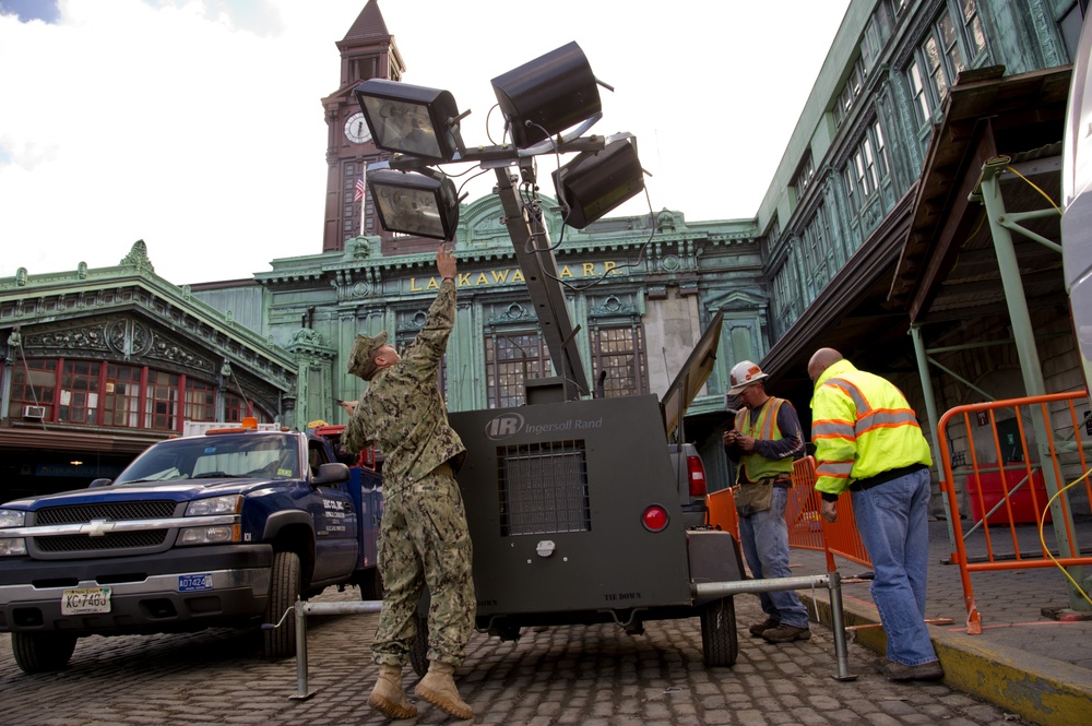 Defense support of civil authorities for Hurricane Sandy