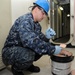 USS George H.W. Bush sailors at work