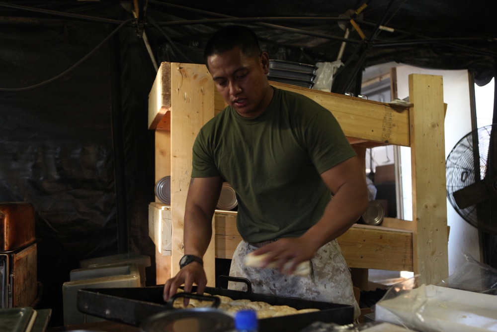 Marine Corps experience influences future restaurant owner