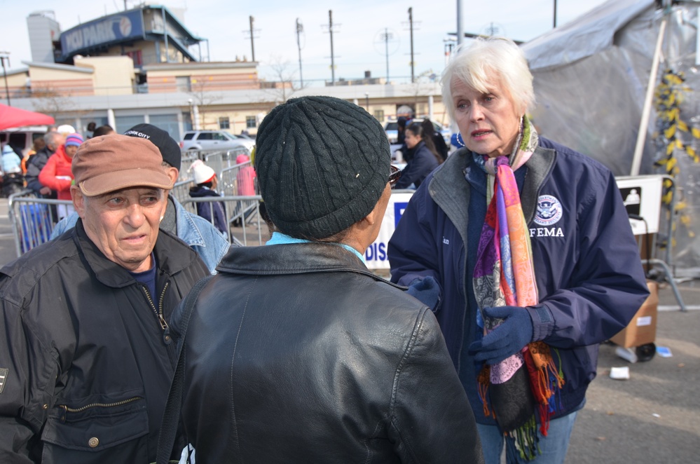 FEMA Community Relations at Coney Island Disaster Center