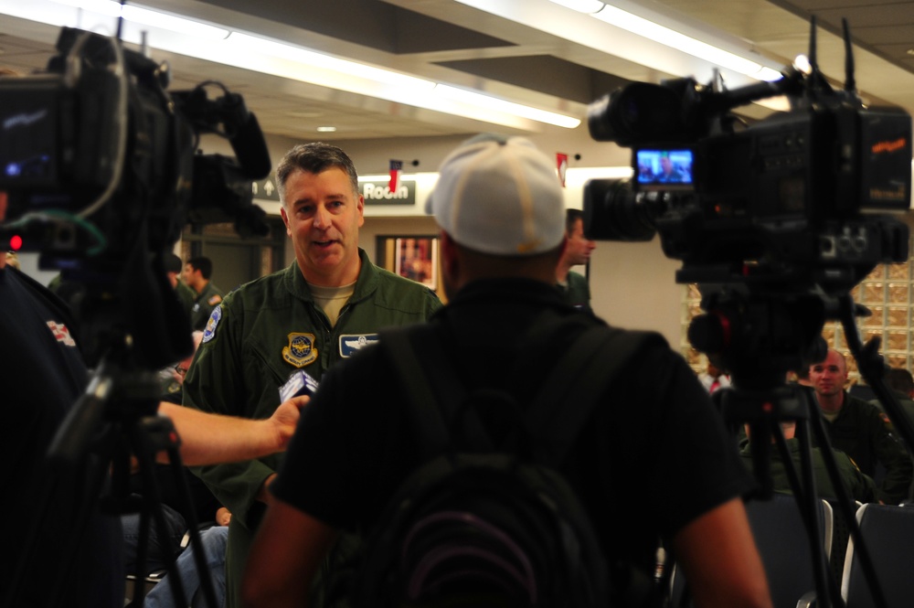 17th Airlift Squadron redeployment