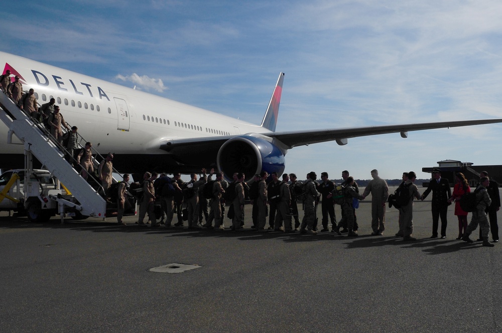 17th Airlift Squadron redeployment