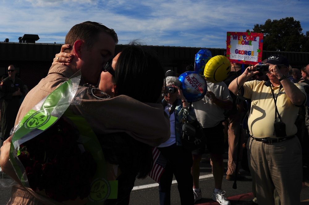 17th Airlift Squadron redeployment