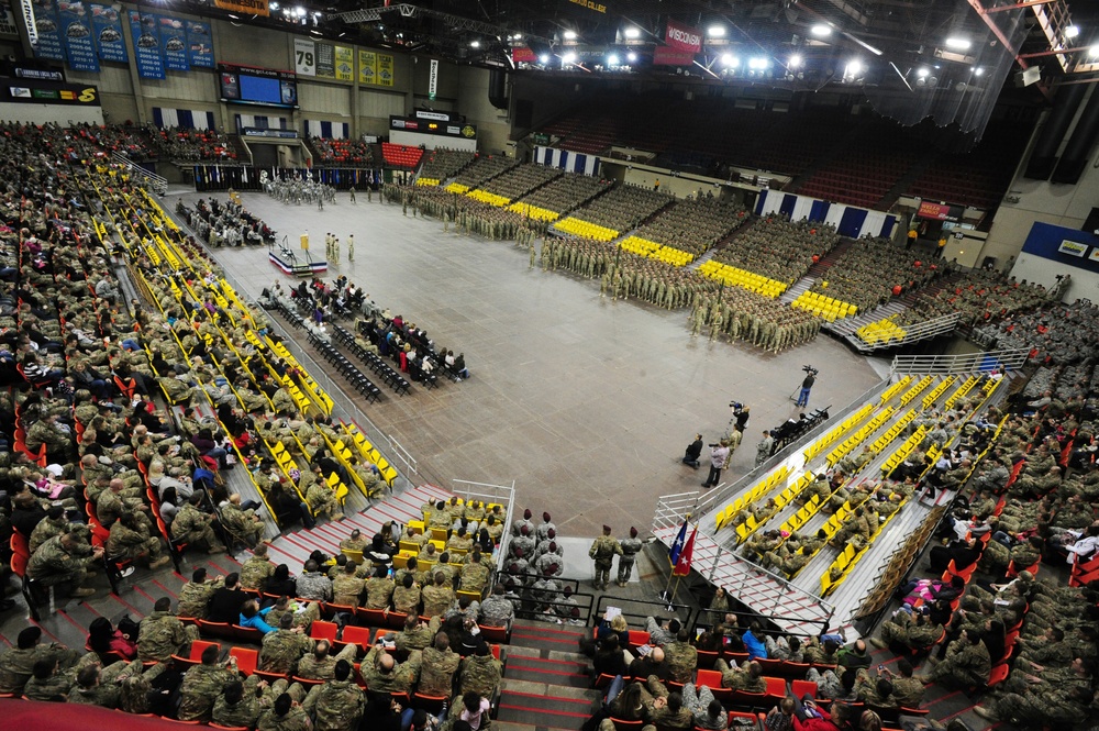4-25 IN BDE Redeployment Ceremony