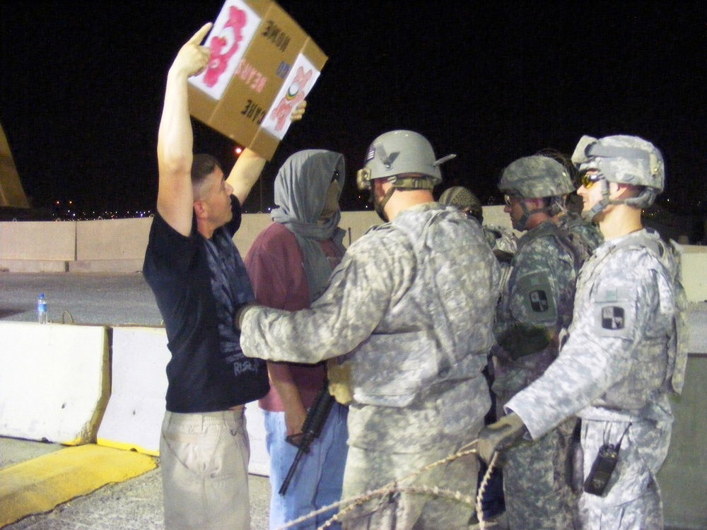 170th Support Maintenance Company conducts Quick Reaction Force battle drills