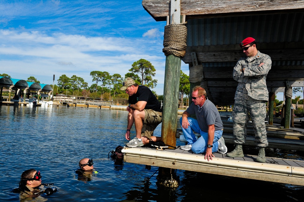 AFSOC/STTS Marina Cleanup