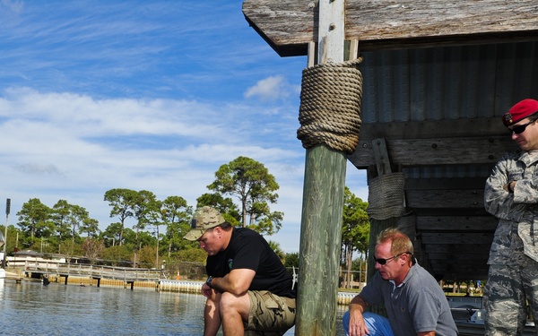 AFSOC/STTS Marina Cleanup