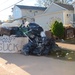 Residents of Staten Island, NY, suffer from the results of sub-tropical storm Sandy