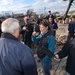 FEMA administrator addresses press at area of burned homes in Breezy Point, N.Y.