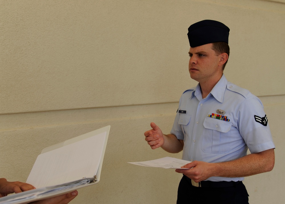 Airman at Joint Base San Antonio