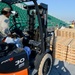 Basketball court constructed aboard USS Bataan