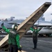 USS Nimitz flight deck action