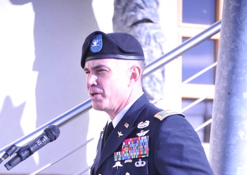 12th Combat Aviation building dedication