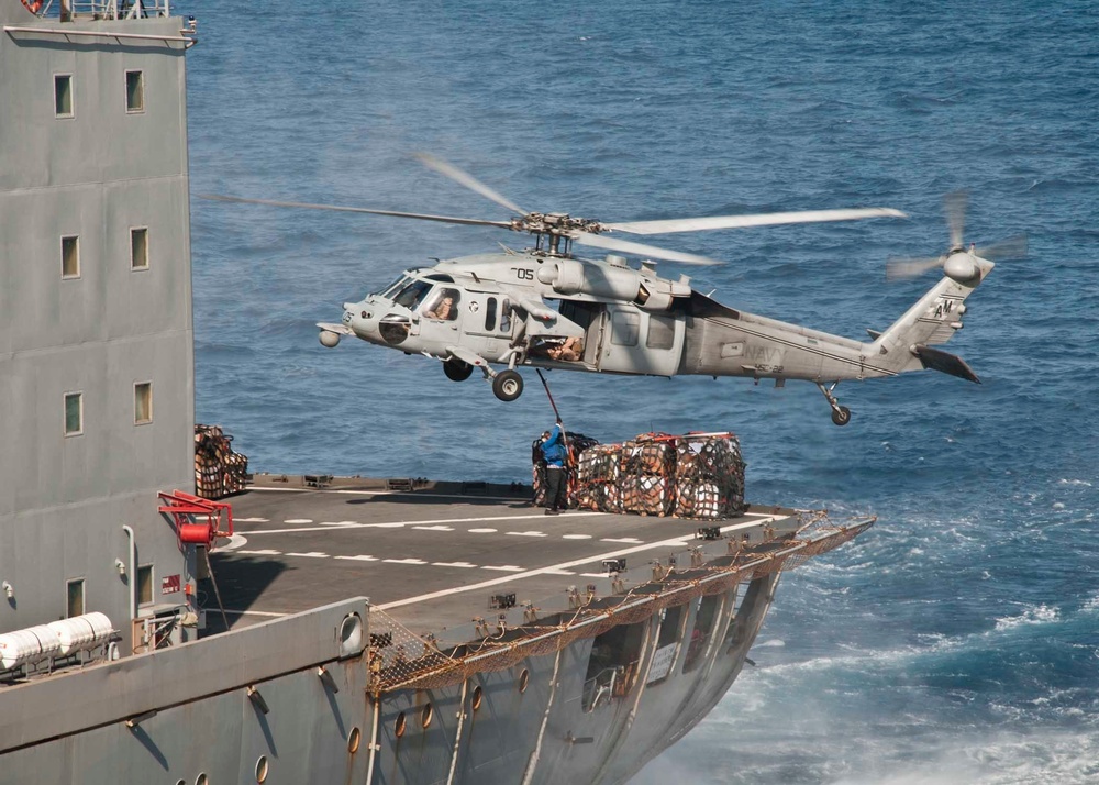 USS Iwo Jima replenishment