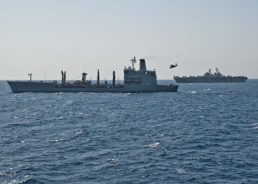 USS Iwo Jima replenishment