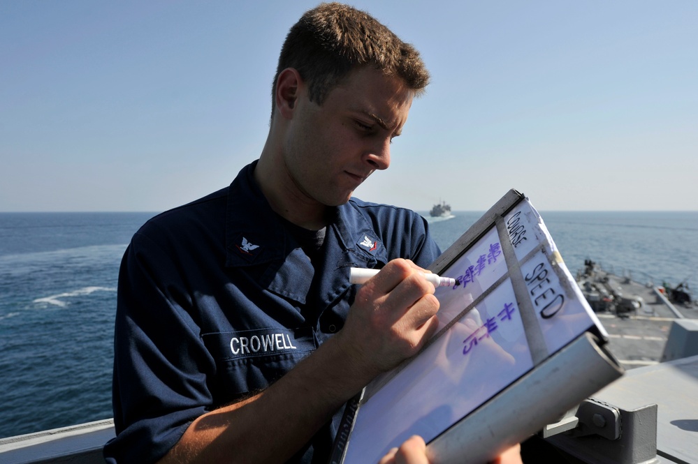 USS Jason Dunham action