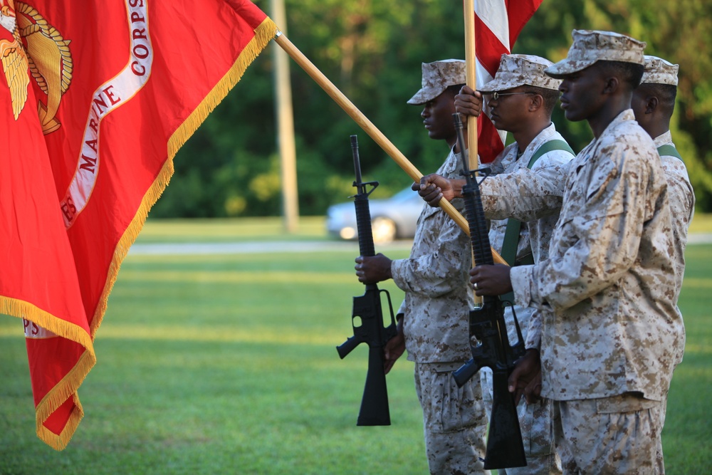 Marine Corps Base Camp Lejeune change of command