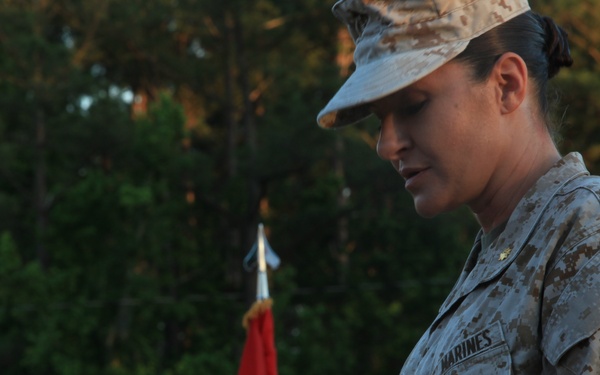 Marine Corps Base Camp Lejeune change of command