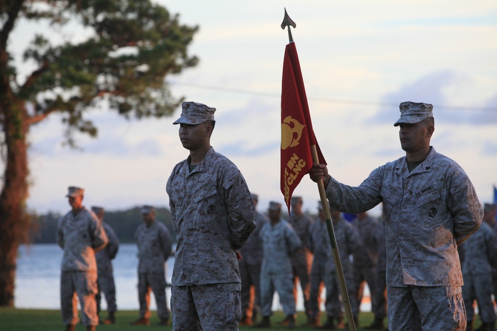 Marine Corps Base Camp Lejeune change of command