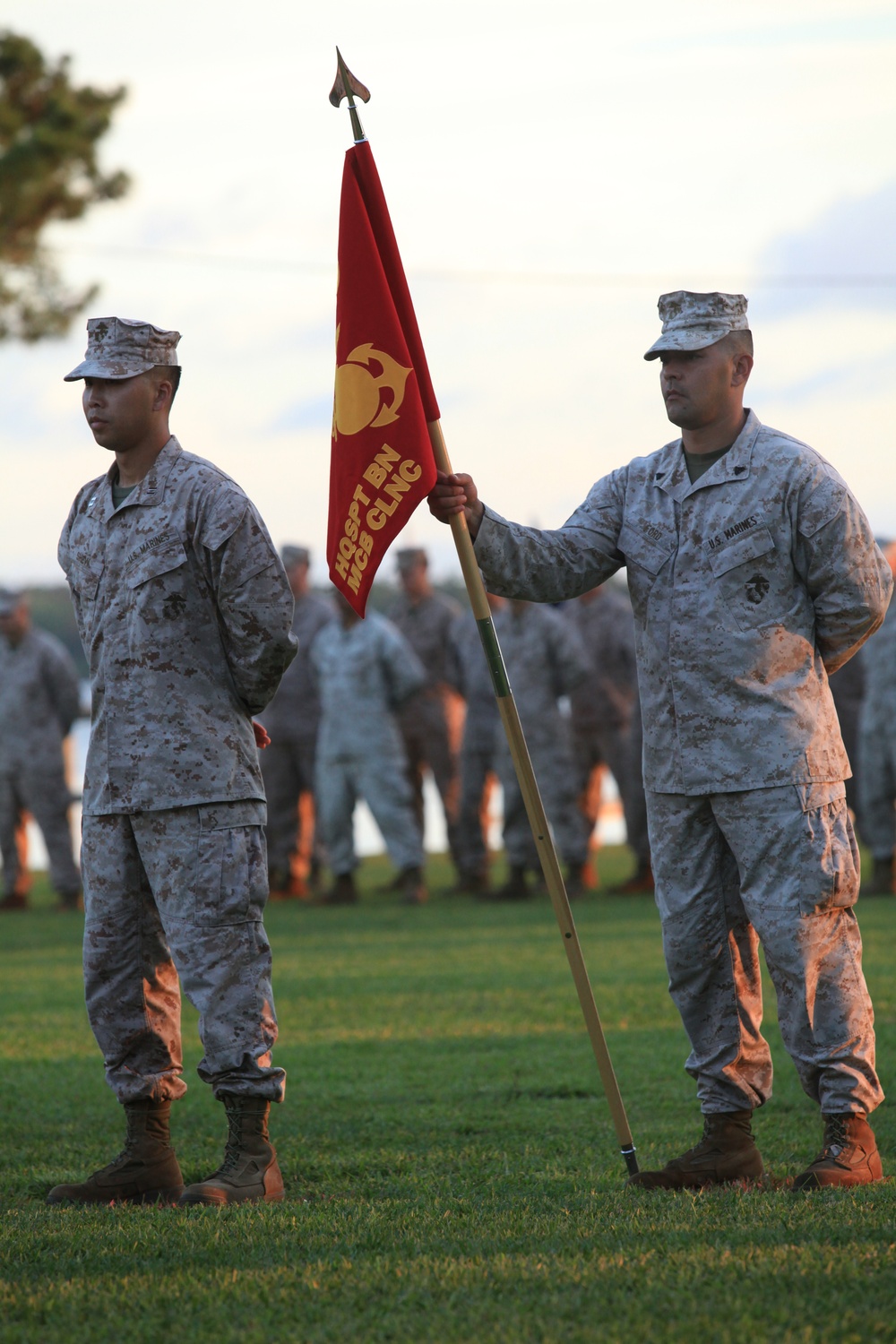 Marine Corps Base Camp Lejeune change of command