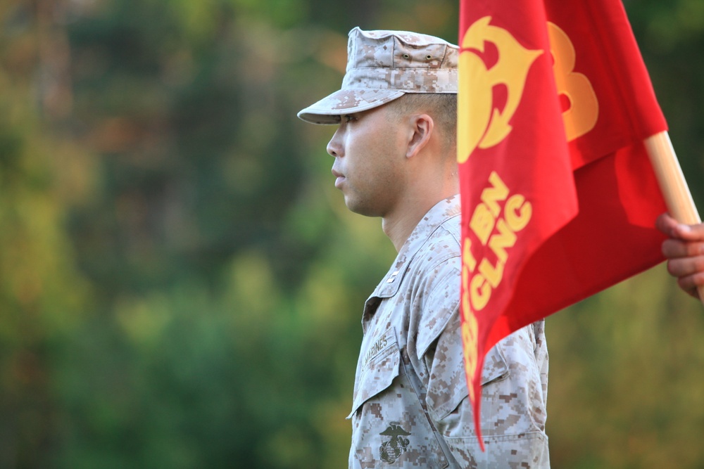 Marine Corps Base Camp Lejeune change of command