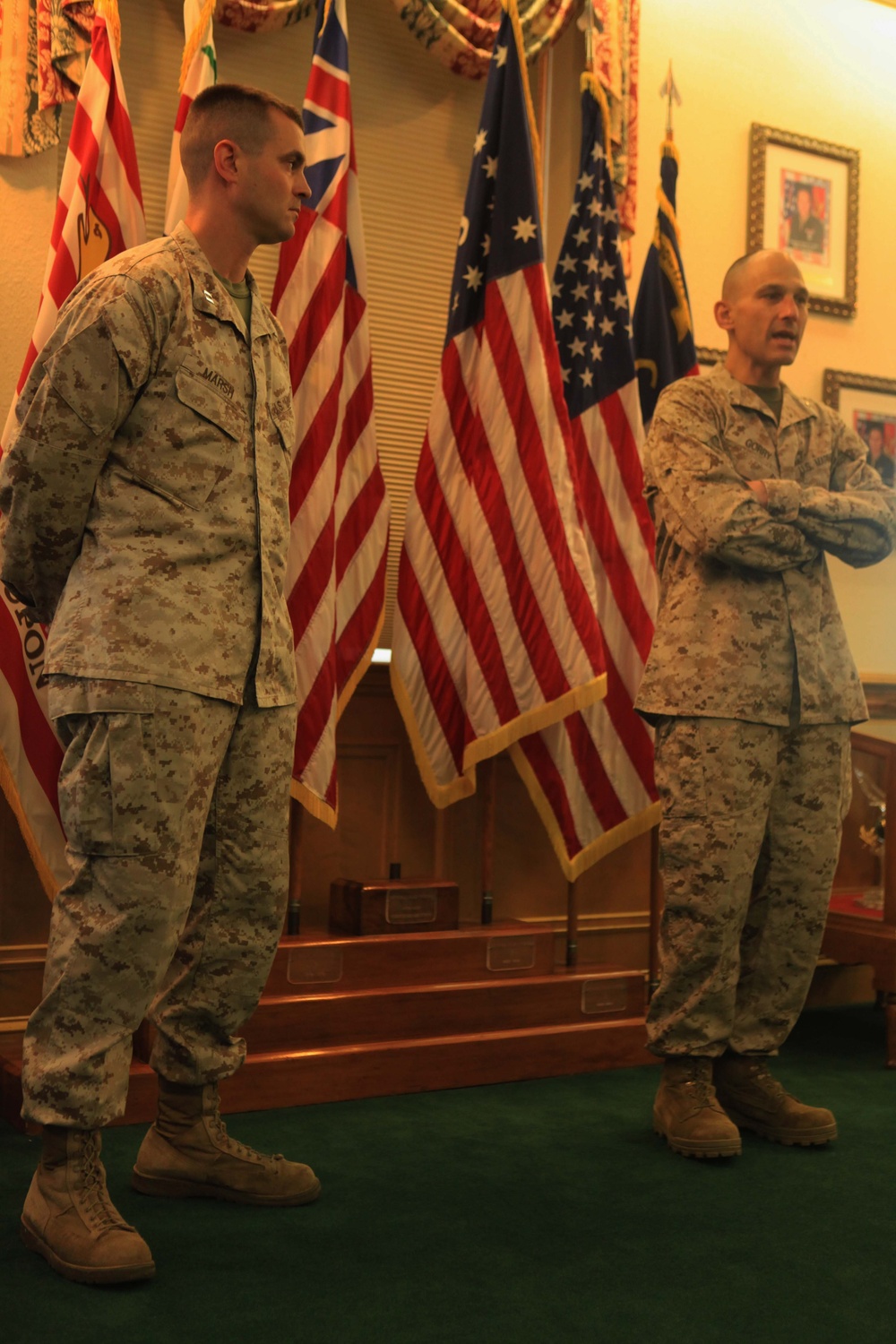 Marine Corps Base Camp Lejeune change of command