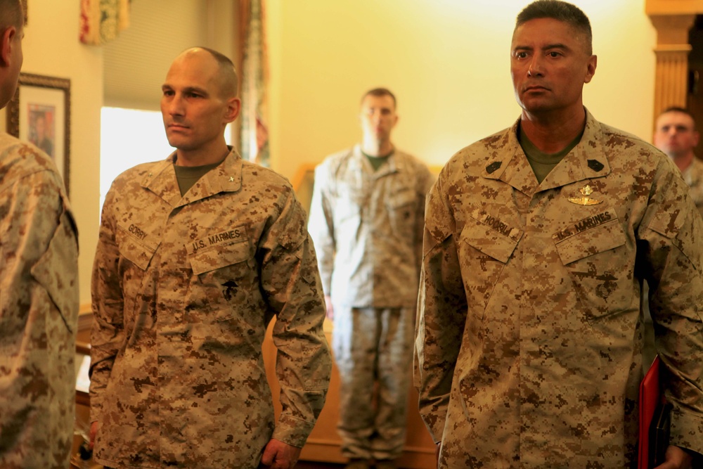 Marine Corps Base Camp Lejeune change of command