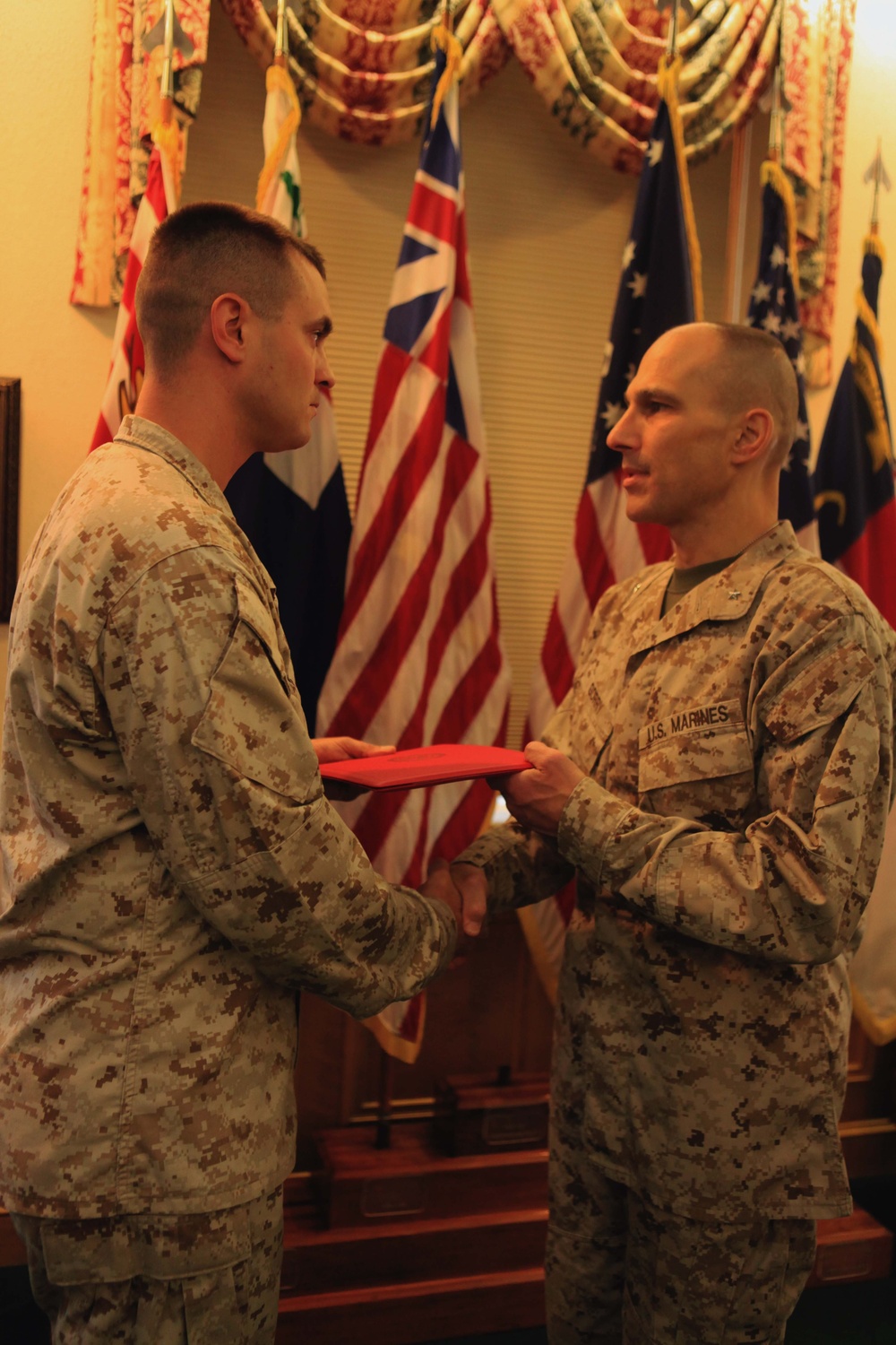 Marine Corps Base Camp Lejeune change of command